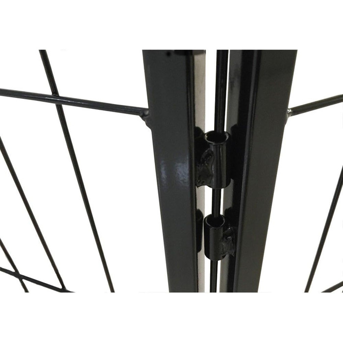 Клітка для цуценят Petigi, вольєр з порошковим покриттям, складана, розмір вічка 47 мм, для використання в саду, розмір (Ш x В): 80 x 100 см