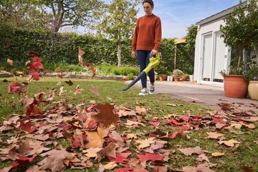 RYOBI 18V ONE+ Cordless Leaf Blower OBL1820S (Air speed 245 km/h, airflow 2.6 m³/min, without battery & charger in box)