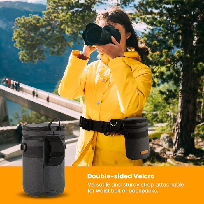 Чохол для об'єктива TARION: захисний, водонепроникний, XL, для Canon, Nikon, Pentax, Sony, Olympus