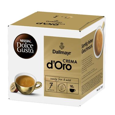 Кавові капсули NESCAFÉ Dolce Gusto DALLMAYR Crema d'Oro, 16 капсул