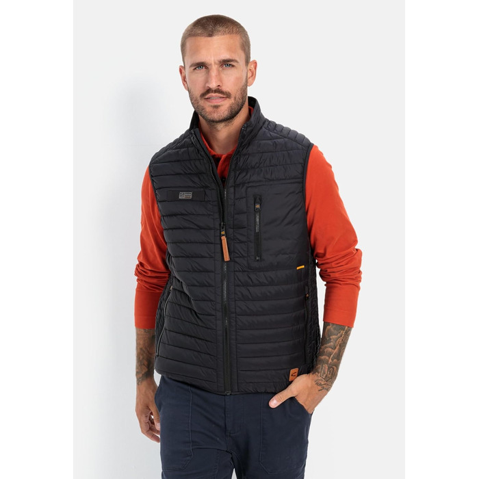 Жилет чоловічий Camel Active легкий, степний, з переробленого поліаміду (52, чорний)