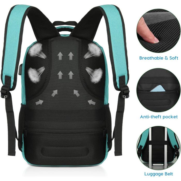 Рюкзак YAMTION для школи: універсальний, 15.6