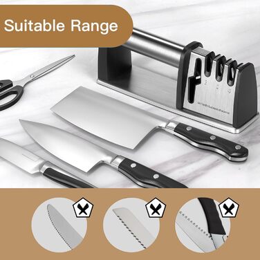 Кухонні ножиці для м'яса та продуктів харчування, розбірні, миються в посудомийній машині, чорного кольору. З набором для заточування.