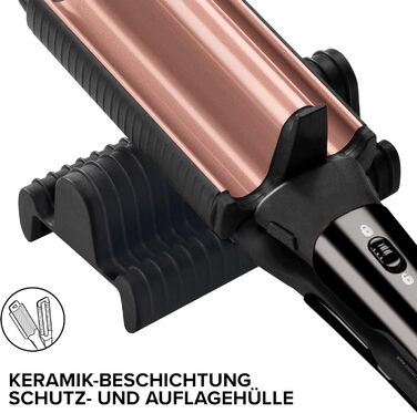 Випрямляч для волосся Bellissima My Pro Beach Waves GT20 400 – керамічне покриття, 3 температурні режими (160-200°C), для створення природних хвиль