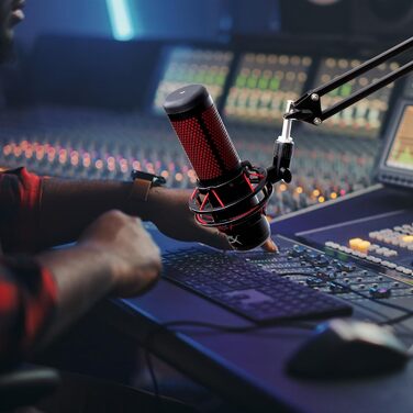 Тримач для мікрофона YOUSHARES - сумісний з HyperX QuadCast, Blue Yeti, Rode, Fifine AM8, Razer Seiren Mini/V3 Mini
