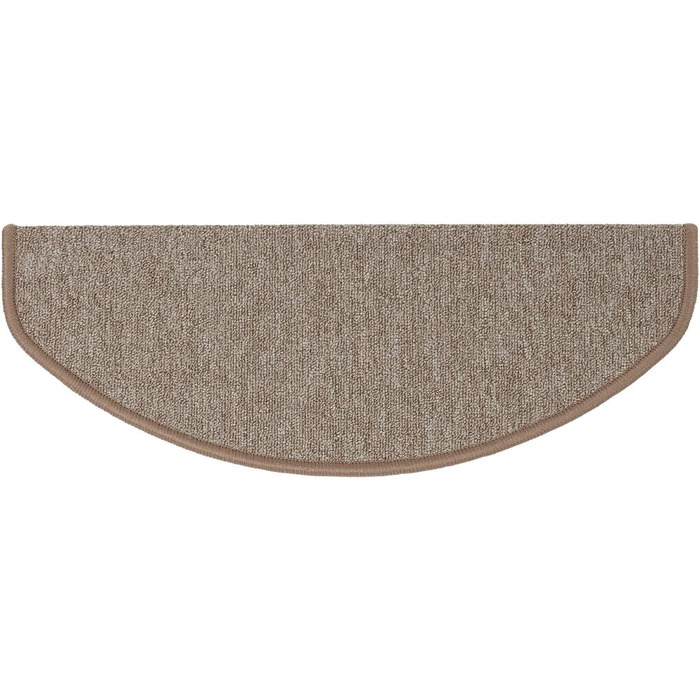 Casa Pura Сходинкові килимки 15 шт. у наборі, 11 кольорів, міцне кріплення, стабільна кутова рейка (Бежевий)