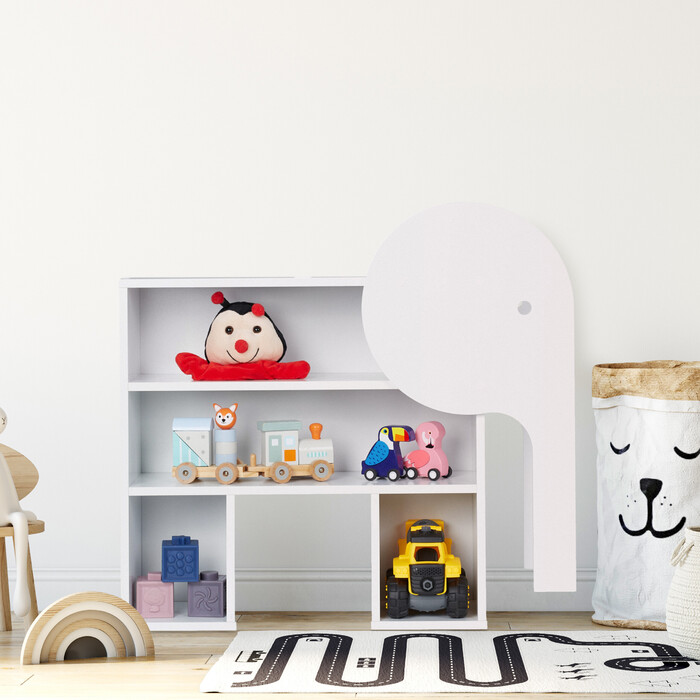Relaxdays Children's Shelf Elephant