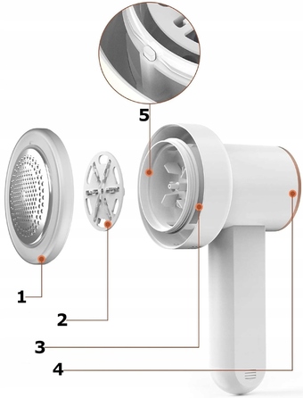 Машинка для видалення ковтунців TODOMI FR-05