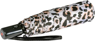 Зонт Knirps Taschenschirm Slim Duomatic з автоматичним відкриванням/закриванням та UV-захистом Renature - Green (Jaguar Apricot)