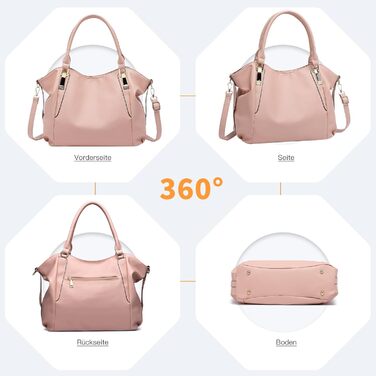 Сумка жіноча Miss Lulu велика шопер-тоут з м'якої PU шкіри бежевого кольору, сумка через плече середнього розміру