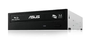 Зовнішній Blu-ray привід ASUS TurboDrive BW-16D1X-U з підтримкою M-Disc, USB 3.2 Gen 1x1, для Windows та Mac OS