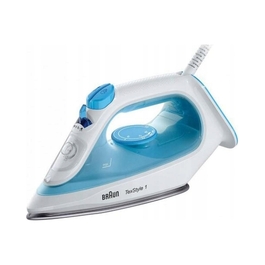 Парова праска Braun TexStyle 1, синя, керамічна підошва, 2000 Вт, 220 мл