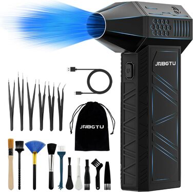 Пилосос для чищення повітрям JNBGTU X3 PRO: для ПК, клавіатури, авто, дивану, замість балончика з повітрям