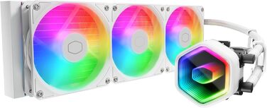 Система водяного охолодження Cooler Master Masterliquid L Core ARGB 360, MLW-D36M-A18PZ-R1 (білий корпус)