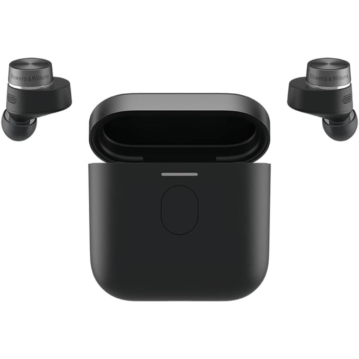 Бowers & Wilkins Pi7 S2: Бездротові навушники з активним шумозаглушенням (ANC), Bluetooth, aptX, Satin Black (2023)