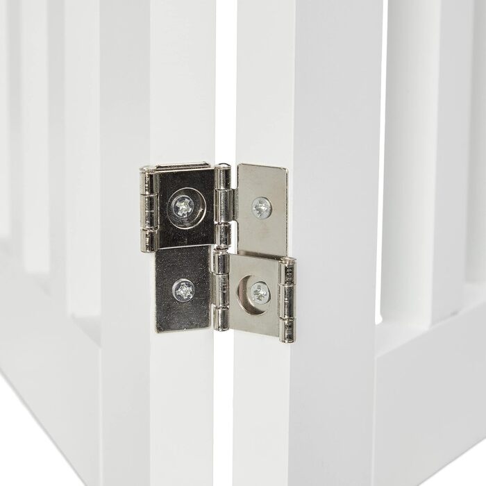 Захисне ворота Relaxdays для собак та котів, біле, 70 x 205,5 см, розкладне