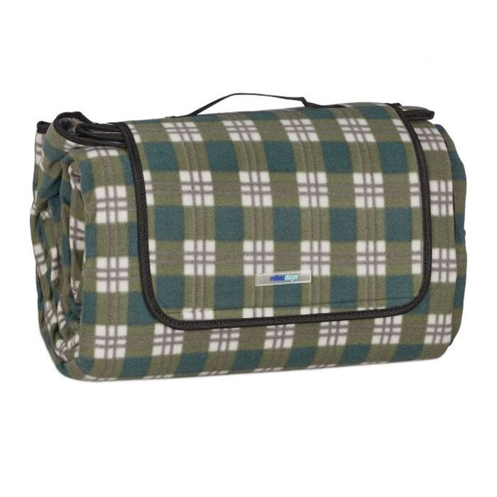 Relaxdays XXL Picnic Blanket 200x300 cm Checked