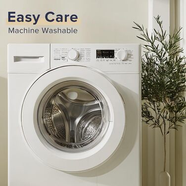 Комплект постільної білизни Comfort Spaces Verone, 2-елементний: ковдра та покривало, мікрофібра, смугастий, гіпоалергенний, блакитно-білий, Twin/Twin XL