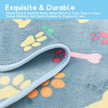 М'яка ковдра для кота та собаки, 5 шт., 76 x 52 см (Чорний+Блакитний+Коричневий+Рожевий+Білий)