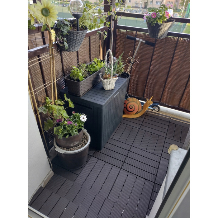Садова скриня Keter City Storage Box 113 л, коричнева