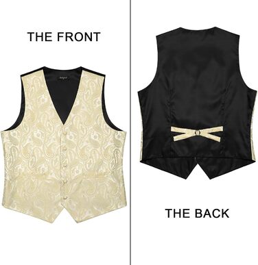 Костюм для чоловіків Enision: жилет, краватка, нагрудна хустинка. Набір для весілля, вечірки, ділових зустрічей. Розміри XS-6X, колір: морський/шампань