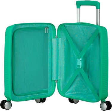 Чемодан American Tourister Hartschalenkoffer 77 см, Trolley з 4 колесами, TSA-замок, розширюваний, легкий, 97/110 л, чорний (Bass Black)