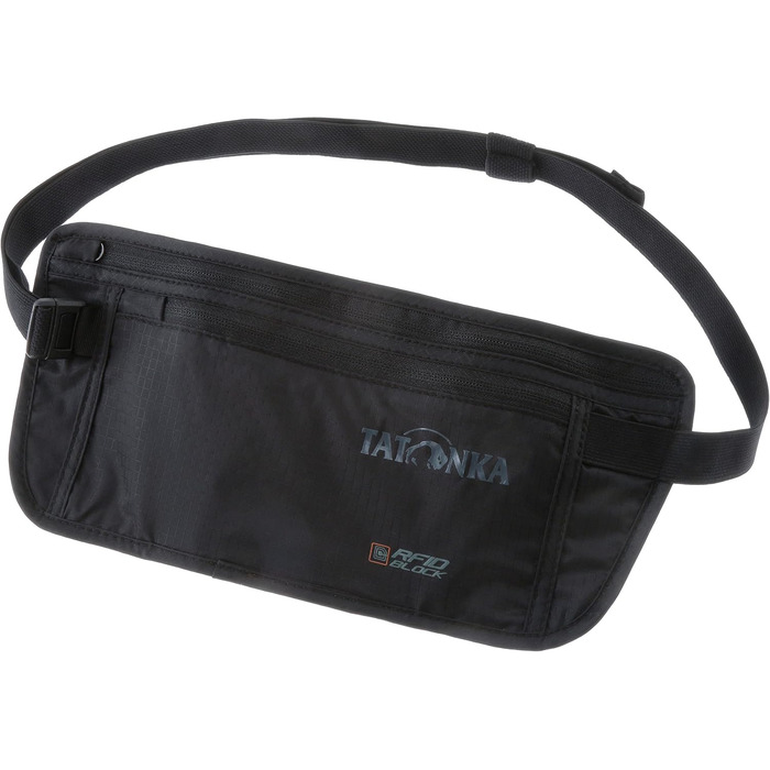 Поясна сумка Tatonka Skin Moneybelt Int. RFID B з RFID-захистом, двома кишенями на блискавці, TÜV-сертифікатом, для жінок і чоловіків