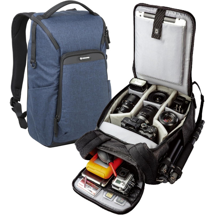 Фоторюкзак Vanguard Vesta Aspire 41NV для фотообладнання, синій