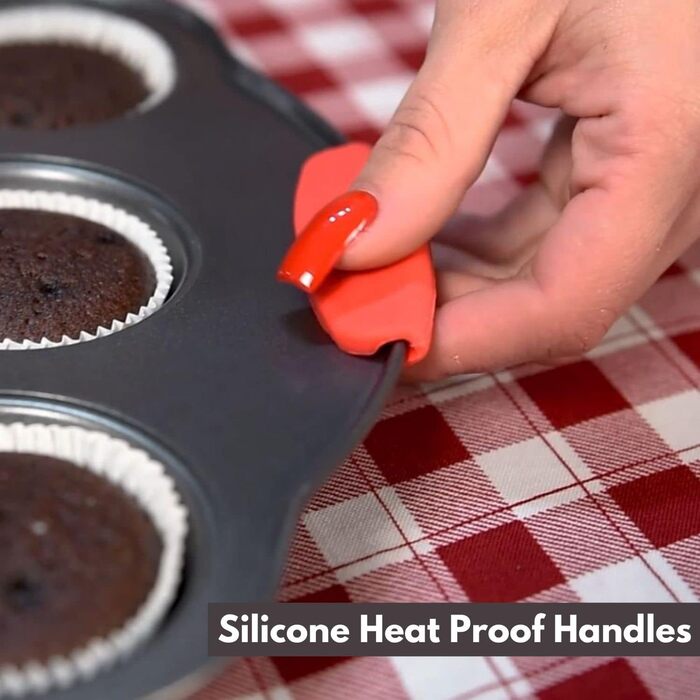 Набір форм для випічки 39 шт. Преміум-якість, антипригарне покриття, BPA-free, для кексів, печива, торти. Сталеві форми та аксесуари для випічки в духовці. Чорний колір.