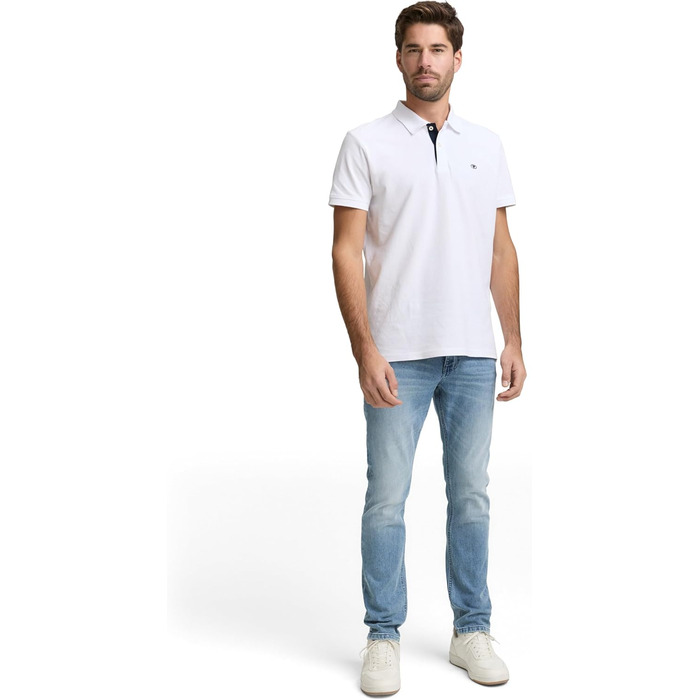 Джинси чоловічі TOM TAILOR Josh Regular Slim 34W/34L 1042684 Light Stone Blue Denim