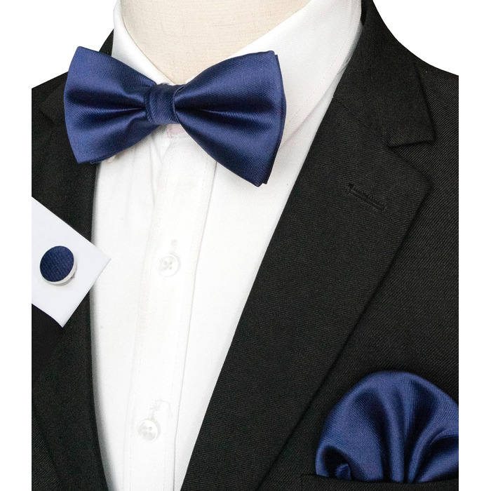 Набір краватки, нагрудного хустинки та краваткових затискачів JEMYGINS для чоловіків (Баяблю)