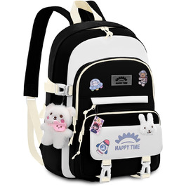 Дитячий рюкзак для школи Tanou, 20 л, для дівчаток 3-7 класів, легкий, водонепроникний, блакитний