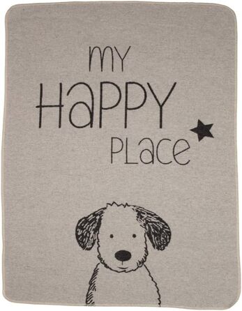 Квіткова ковдра для тварин David Fussenegger My Happy Place - 90x70 см, 85% бавовна, GRS сертифікат