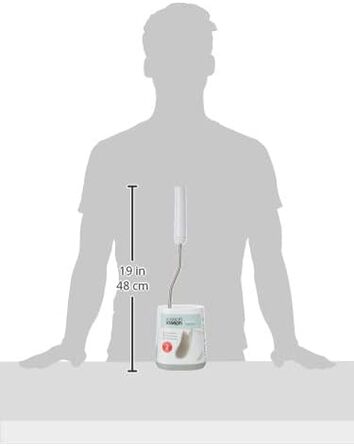 Набір для чищення унітазу Joseph Joseph Flex Lite (2 шт.) з тримачем, силікон, сірий/білий