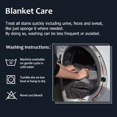 Водонепроникний килимок для собак Kritter Planet, м'який килимок для тварин, захист дивану та автокрісла, 120x150 см, сірий (76x63 см)