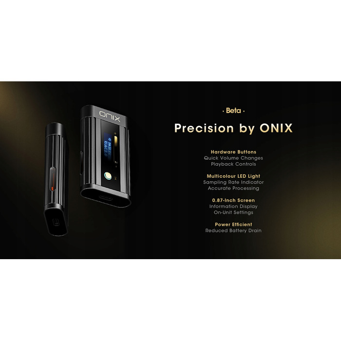 Портативний підсилювач для навушників Onix XI2 BETA
