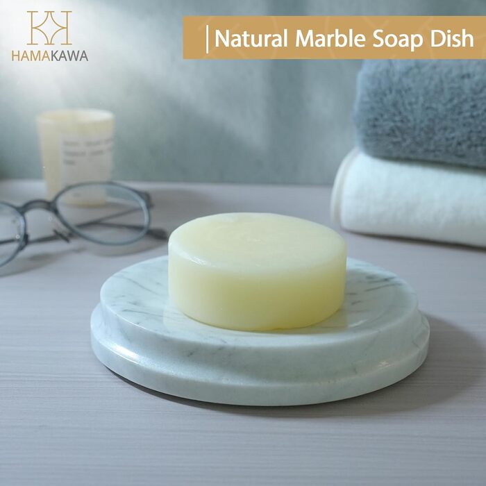 Нержавійна миска для мила Naturmarmor з темного коричневого кольору, прямокутна, 12x9 см, з натурального каменю, для душу та ванни, сучасний тримач для мила, підставка для мила, для ванної кімнати, кухні, з каменю Carrara White