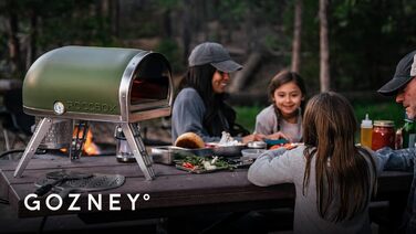 Чохол для мобільної піццерії ROCCBOX від Gozney — подвійне покриття, водонепроникний 900D поліестер, зручний ремінь для транспортування, аксесуар для піца-печі