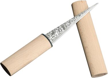 DECHOUS Ice Skates, ice cubes, ice molds, cool drinks, ice cubes, drink cooling, ice breaker tool, ice pick with wooden handle, bartender ice pick, bar ice pick, wooden ice pick, Khaki