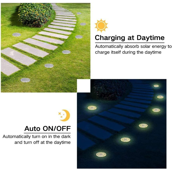 Joomer Solar Ground Lights - Set of 12