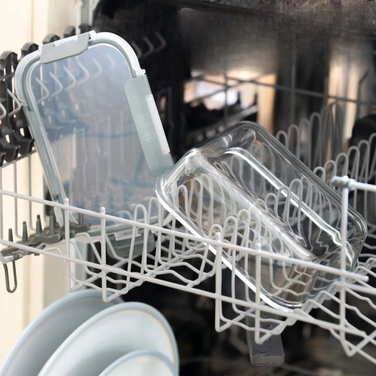 Набір зі 10 скляних ланчбоксів для їжі, термостійкі контейнери з герметичною кришкою