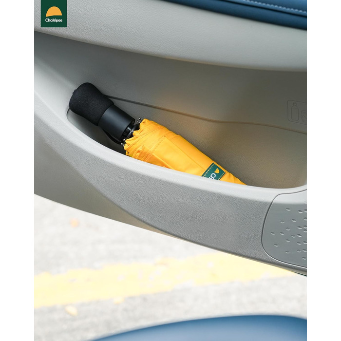 Компактний дорожній парасолька великого розміру, стійкий до сильного вітру – автоматичний кишеньковий парасолька для чоловіків та жінок, жовтий, 106 см