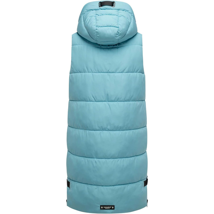 Жіноча степкова жилетка Navahoo з капюшоном, тепла, для активного відпочинку (L, небесно-блакитний)