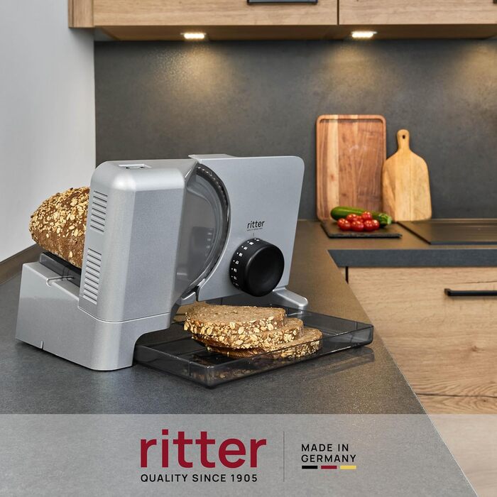 Електричний шматорі Ritter E 16 E з нержавіючої сталі, Made in Germany