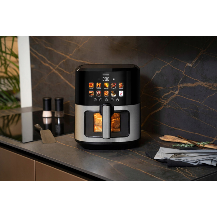 Аерофритюрниця N'oveen X2 1700 Вт, 6,5 л