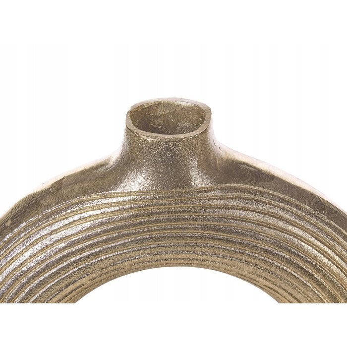 Декоративна ваза COMAL Metal, 40 см, золотиста