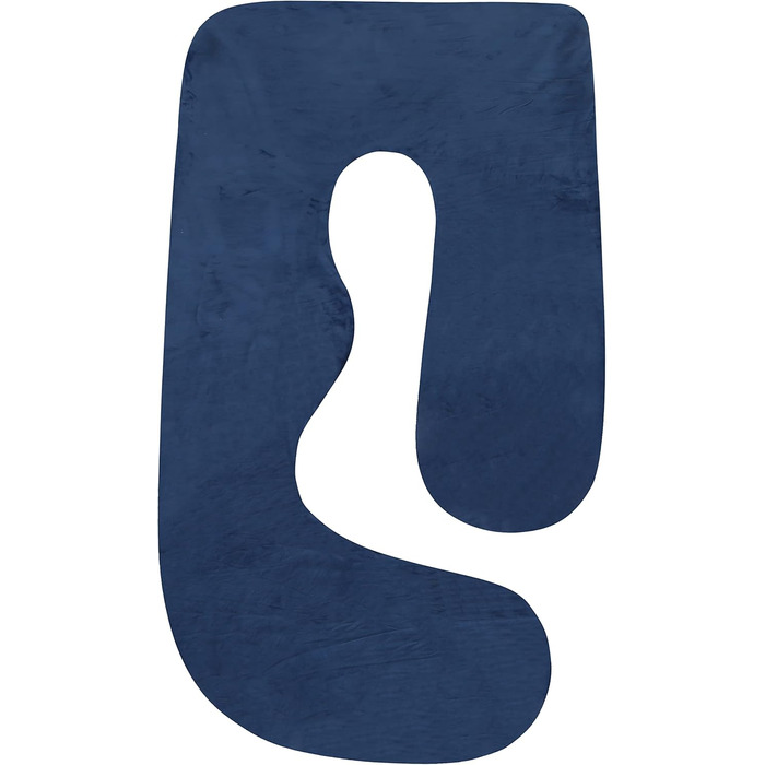 Подушка для вагітних Elover U-подібної форми, 144 см, знімний чохол, зелений велюр