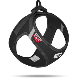 Шлейка для собак Curli Clasp Softshell чорна XS