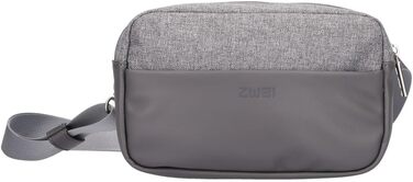 Спортивна поясна сумка Kim KIH30 сірого кольору, 1 літр, Hydroflex-шкіра, 24 x 15 см