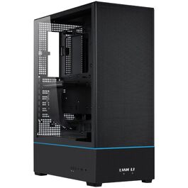 Корпус для ПК Lian Li SUP-01X, трикамерна система охолодження, підтримка GPU до 400мм та радіаторів 360мм, 3 вентилятори 120мм, загартоване скло, чорний